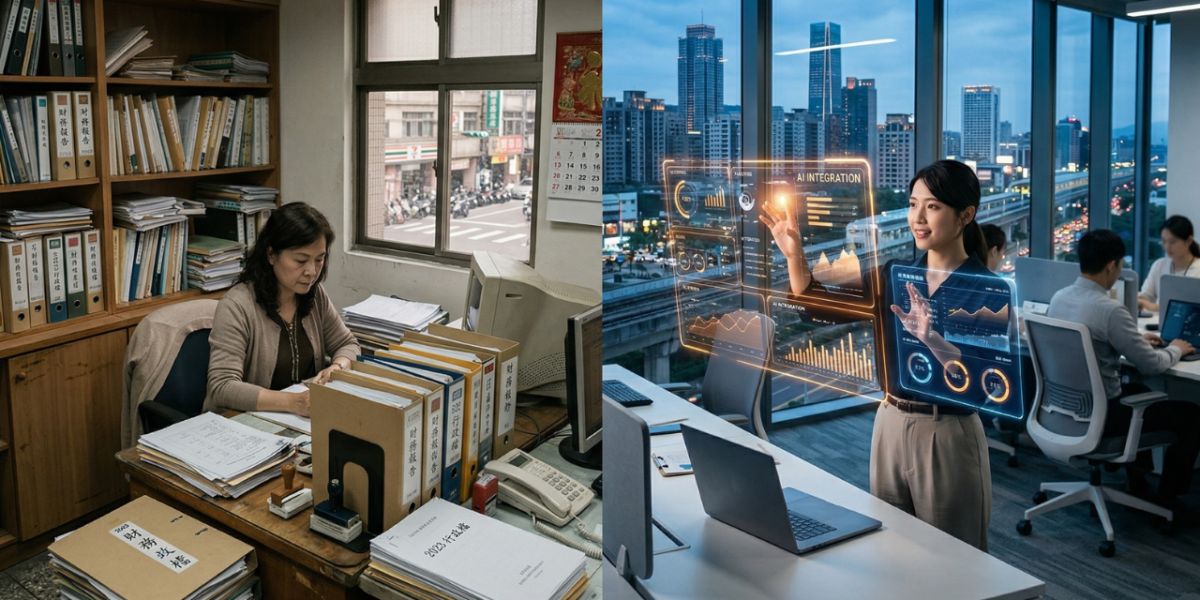 你的對手已經在用 AI 了，台灣中小企業不轉型就淘汰的殘酷現實