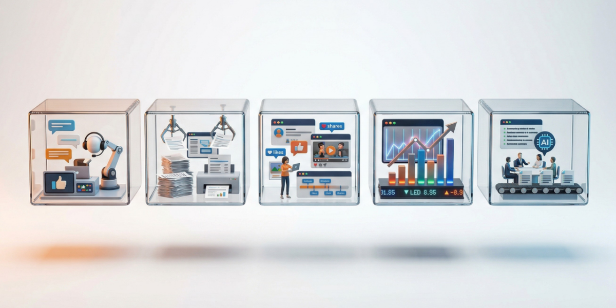 省下 40% 重複工作！中小企業最該讓 AI 接手的 5 大業務場景